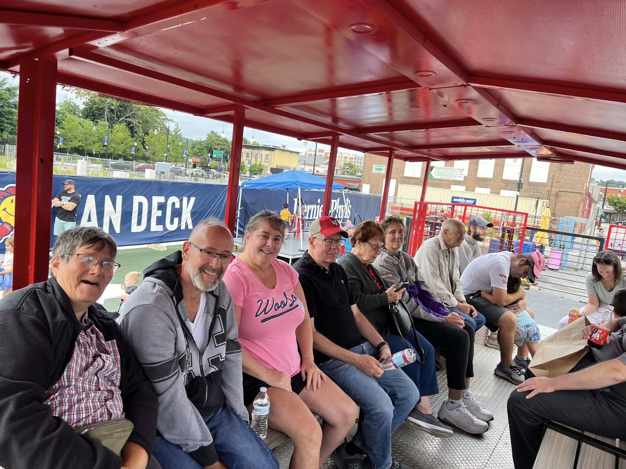 Singles Ministry- WooSox game, August 2023