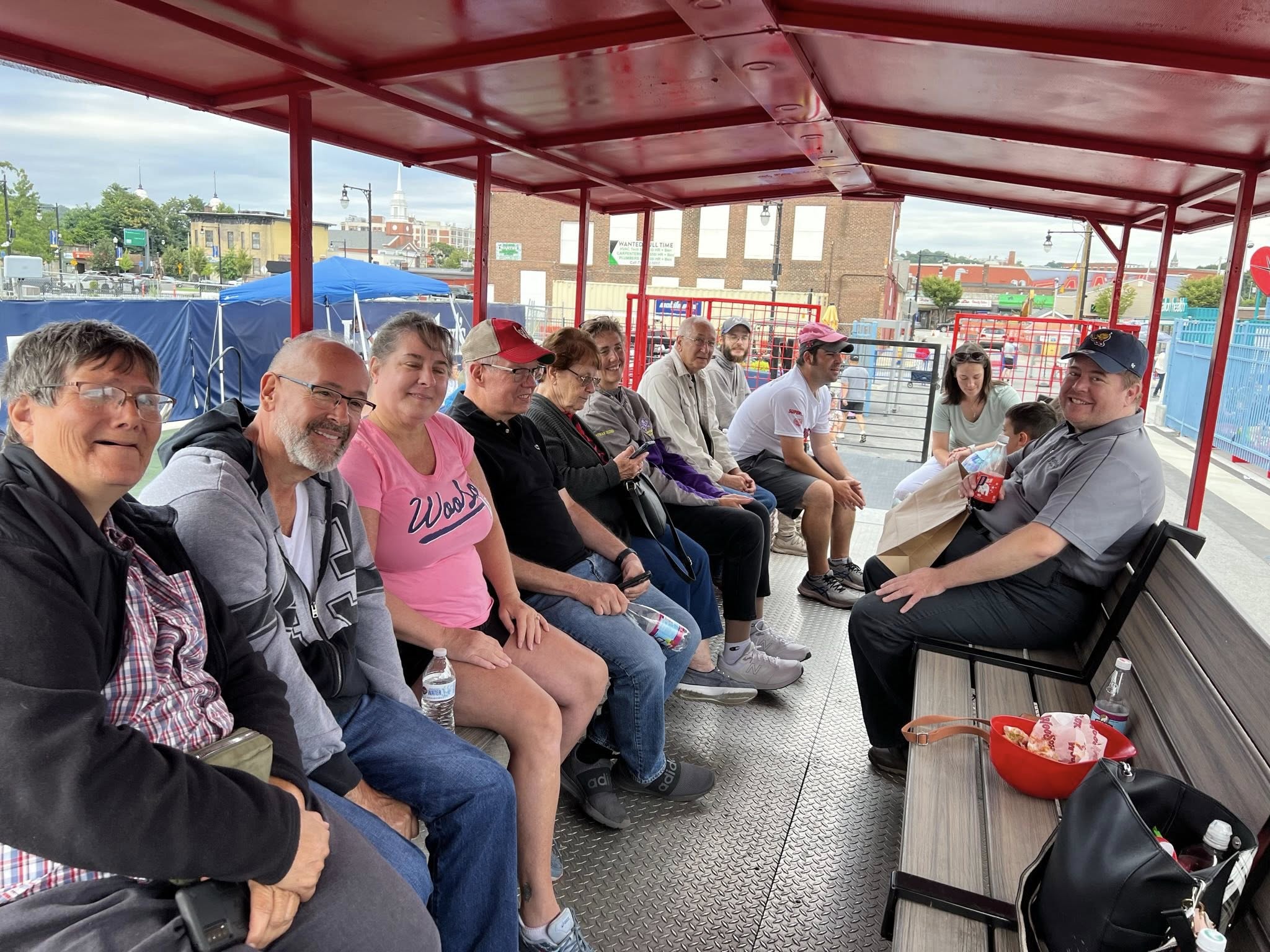 Singles Ministry- WooSox game, August 2023