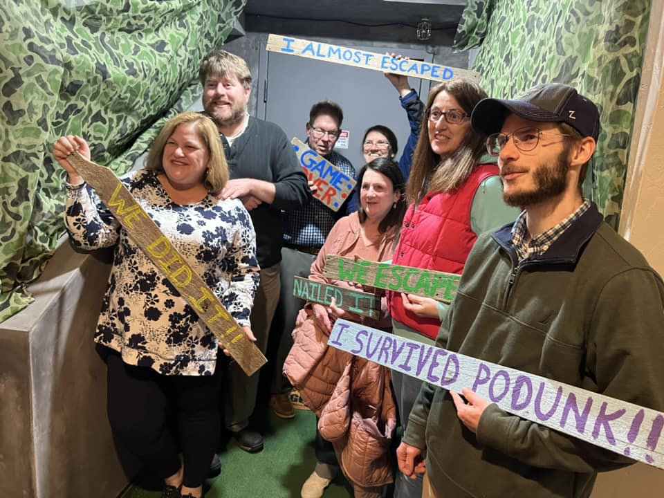 Singles Ministry- Escape Rooms, March 2023