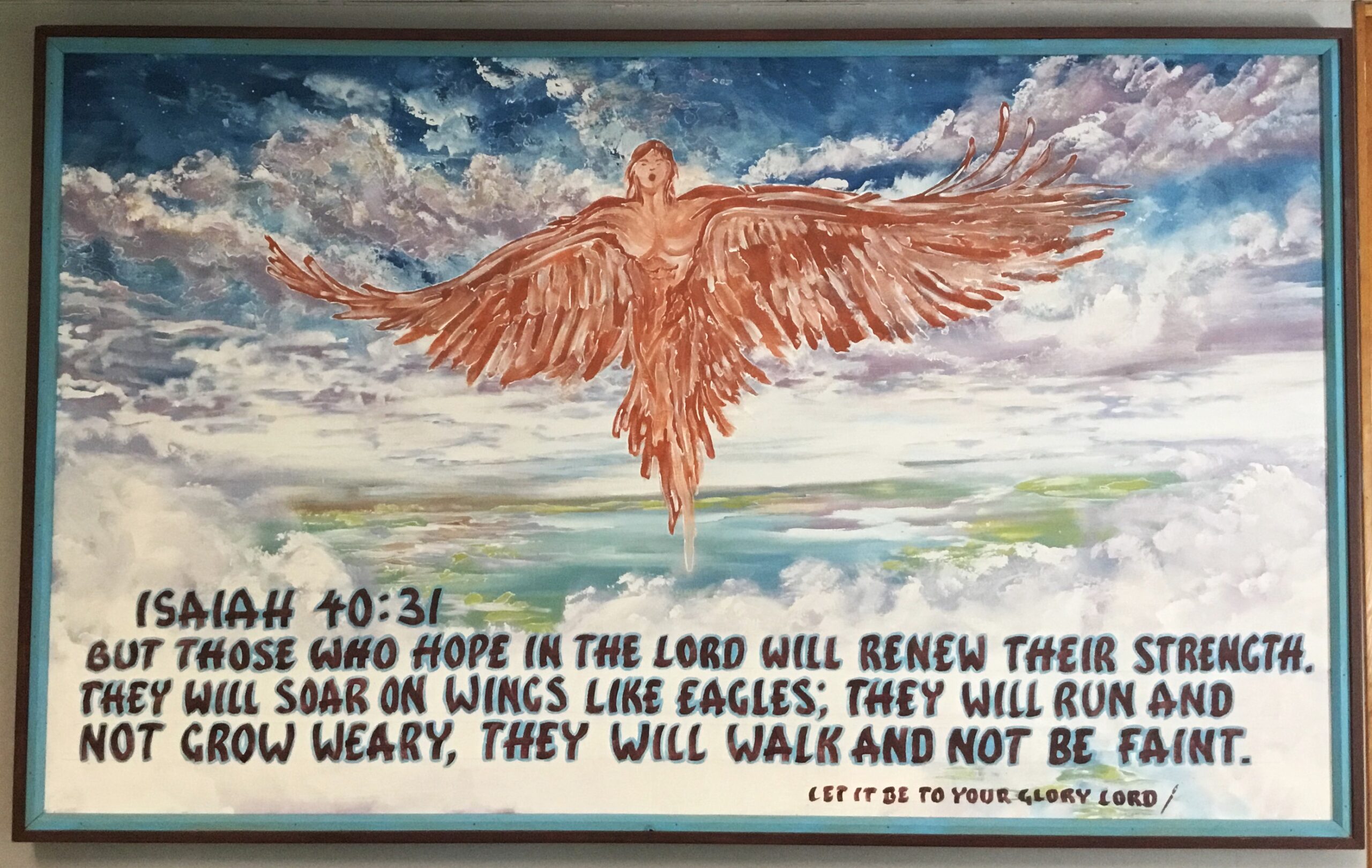 Mural, Isaiah 40:31