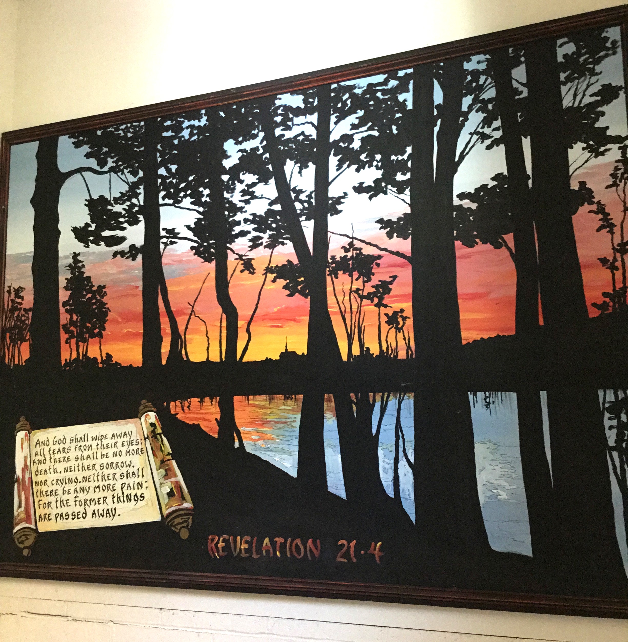 Mural, Revelation 21:4