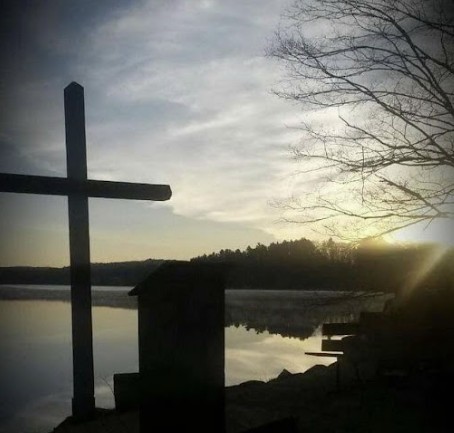 Lakeside on a winter morning